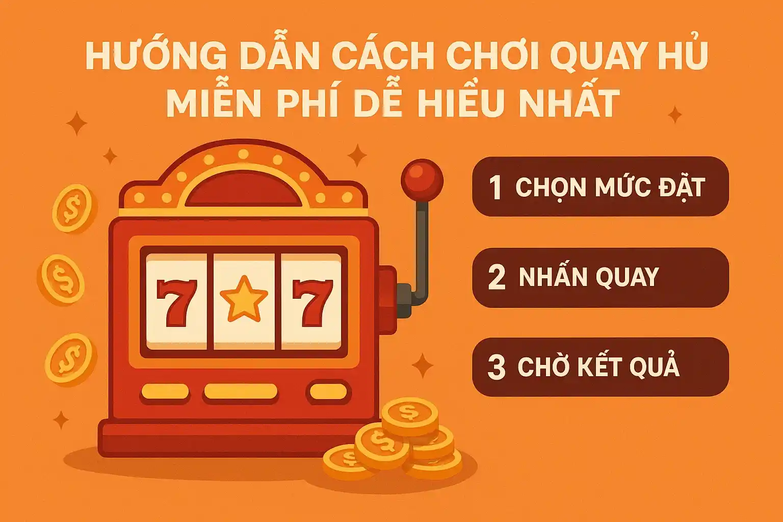 Quay Hũ Miễn Phí – Chơi Free Cực Dễ, Nhận Thưởng Không Cần Nạp 6 Hướng Dẫn Cách Chơi Quay Hũ Miễn Phí Dễ Hiểu Nhất